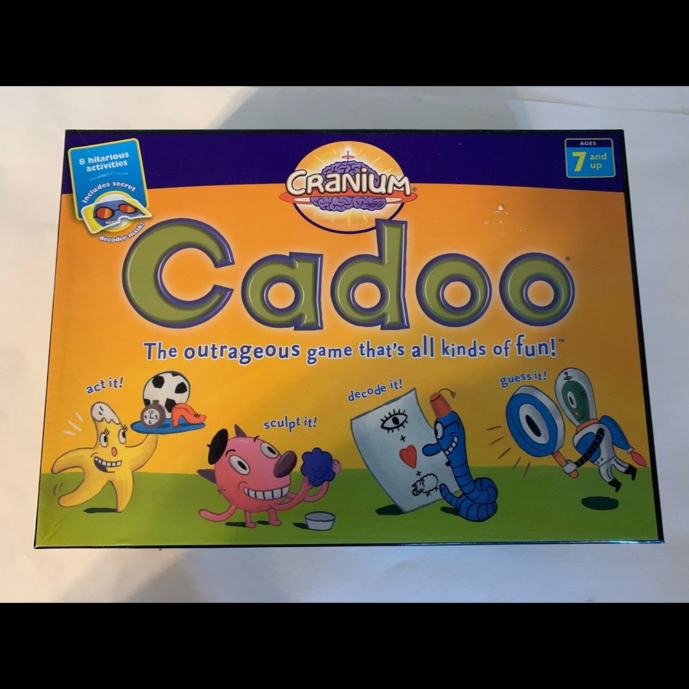Cranium Cadoo The Outrageous Game New Opened